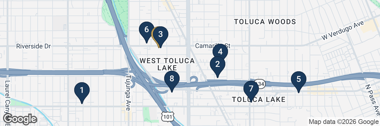 Rent comparables map