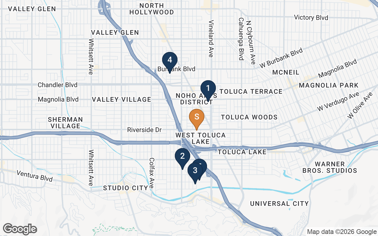 On-Market Comps Map