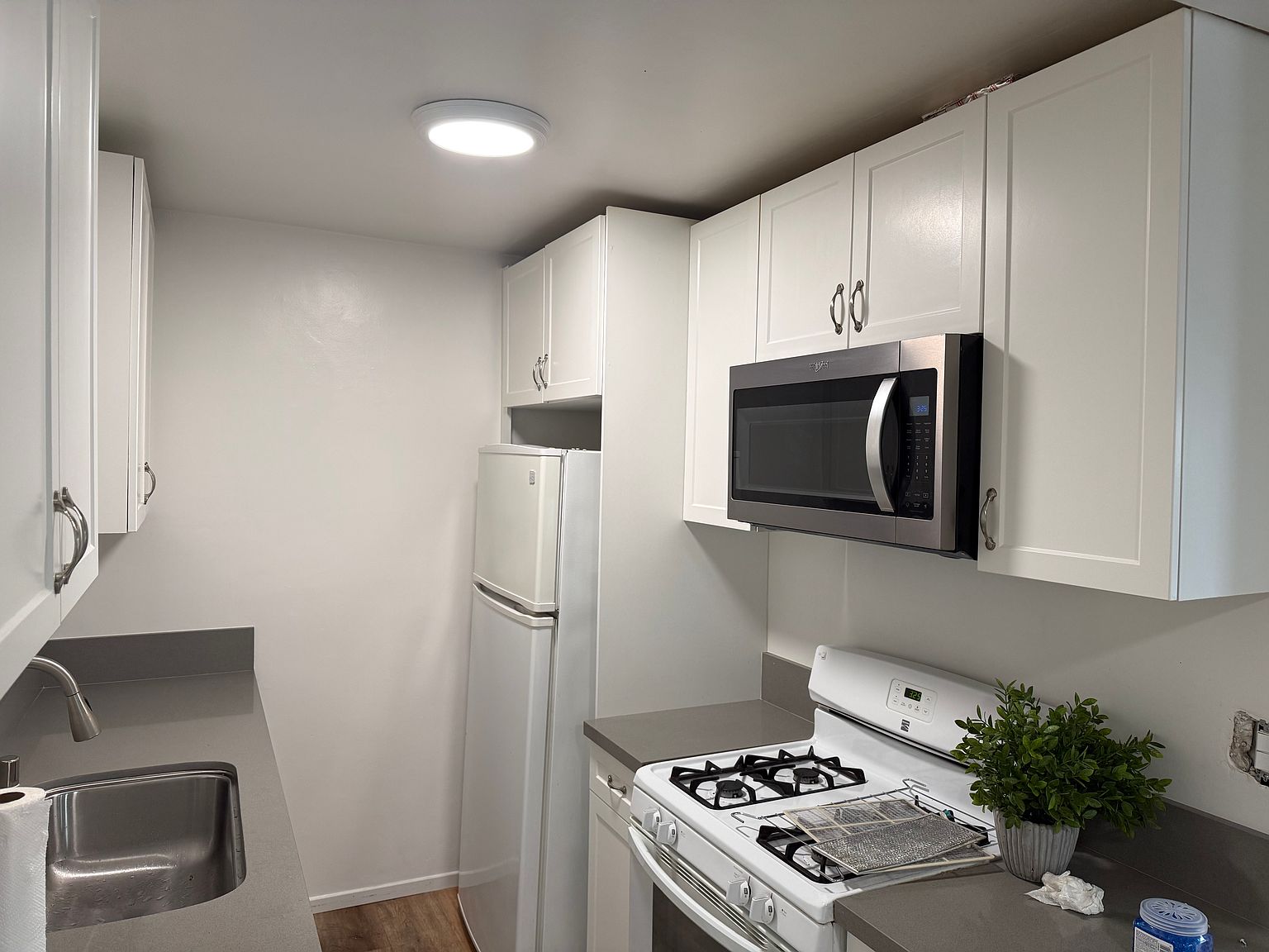 Remodeled kitchen